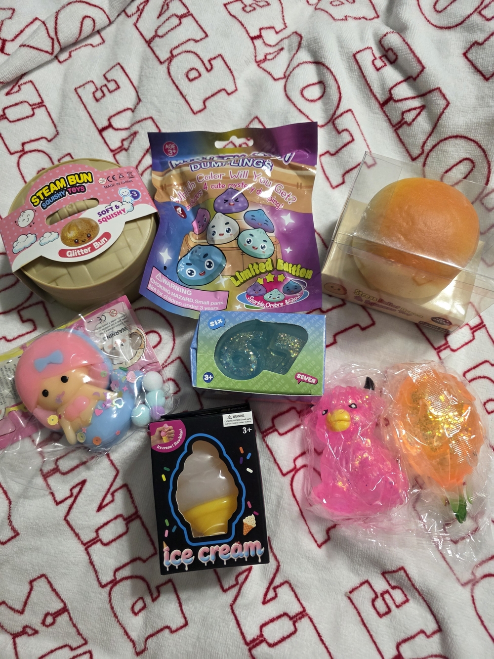 Viral Assorted Kids Squishy Toy Set